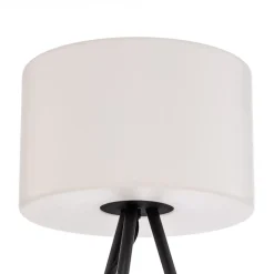 Lucande terrasselampe Jaimy, 130 cm, trefod, aluminium