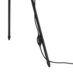 Lucande terrasselampe Jaimy, 130 cm, trefod, aluminium