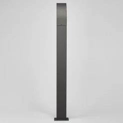 Lucande Timm LED-vejlampe, sensor, 100 cm, antracit, IP54