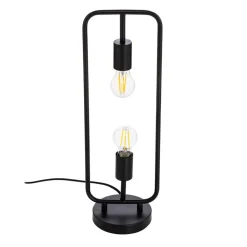 Lucande Tornike bordlampe, 2 lyskilder, jern