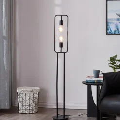 Lucande Tornike gulvlampe, 2 lyskilder, jern