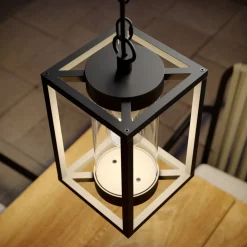 Lucande udendørs hængelampe Ferda, 25 cm, antracit, IP44