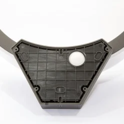 Lucande udendørs LED-væglampe Halv, sensor, antracit, IP54