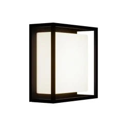 Lucande udendørs LED-væglampe Ilirian, antracit, aluminium, 25 cm