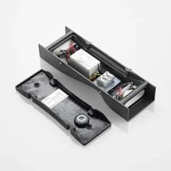 Lucande udendørs LED-væglampe Tibelya, antracit, op/ned, IP65