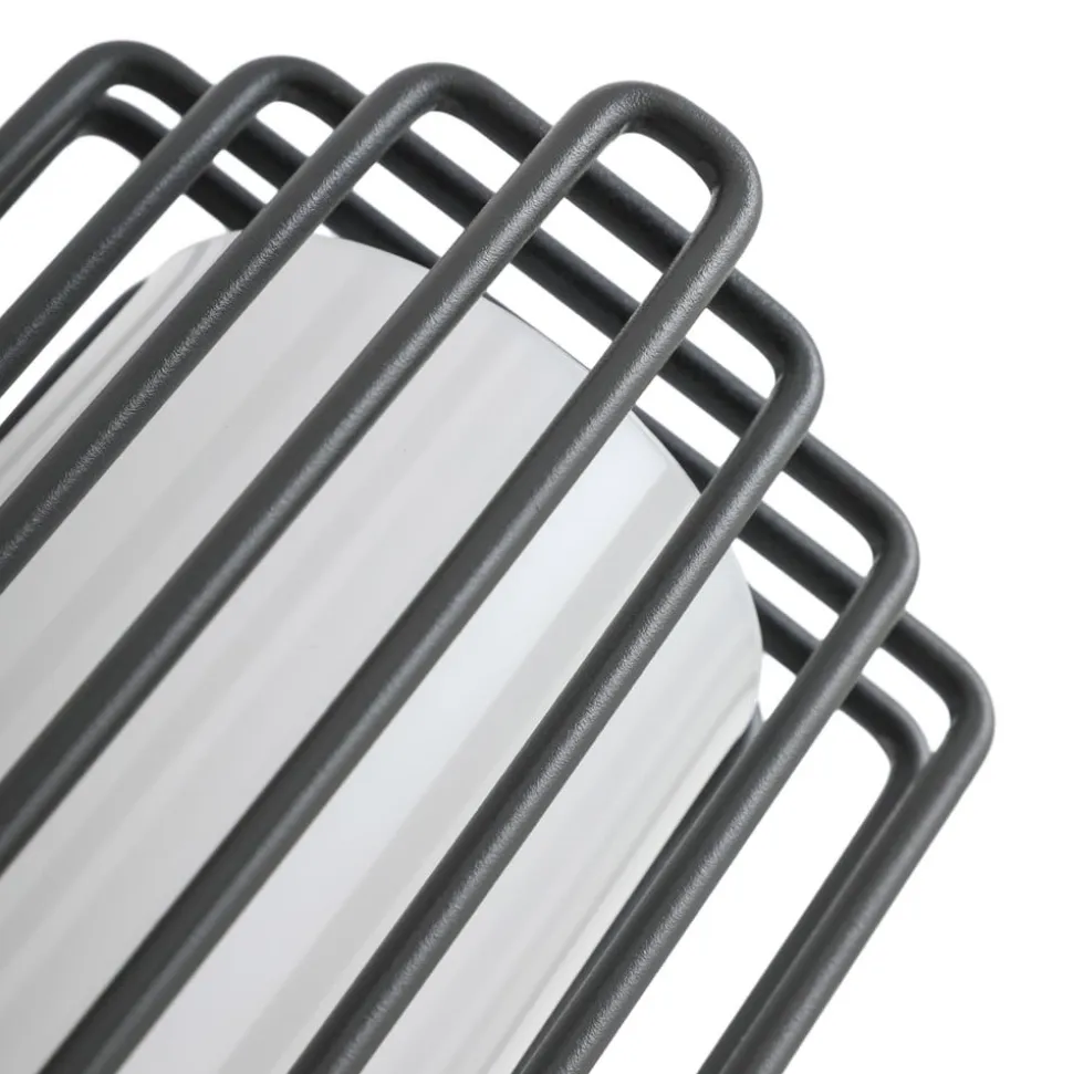 Lucande udendørs væglampe Chandan, antracit, 2 lyskilder, IP54