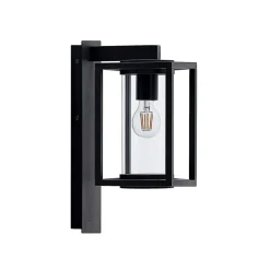 Lucande udendørs væglampe Ferda, pendel, antracit, IP44