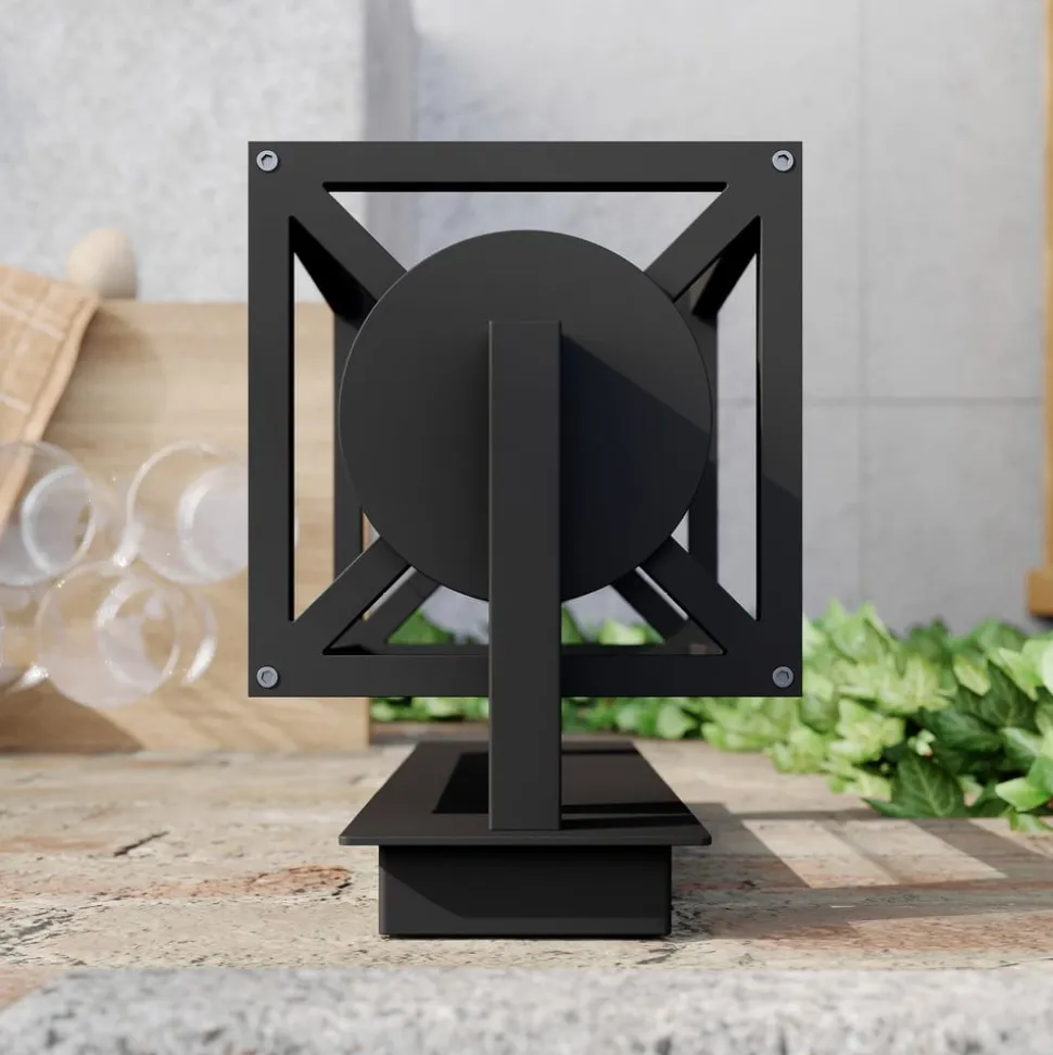 Lucande udendørs væglampe Ferda, pendel, antracit, IP44