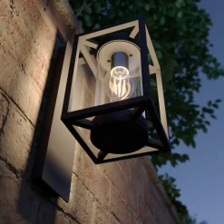 Lucande udendørs væglampe Ferda, sæt med 3, antracit, IP44