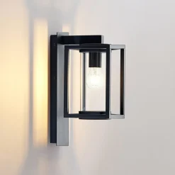 Lucande udendørs væglampe Ferda, sæt med 2, antracit, IP44