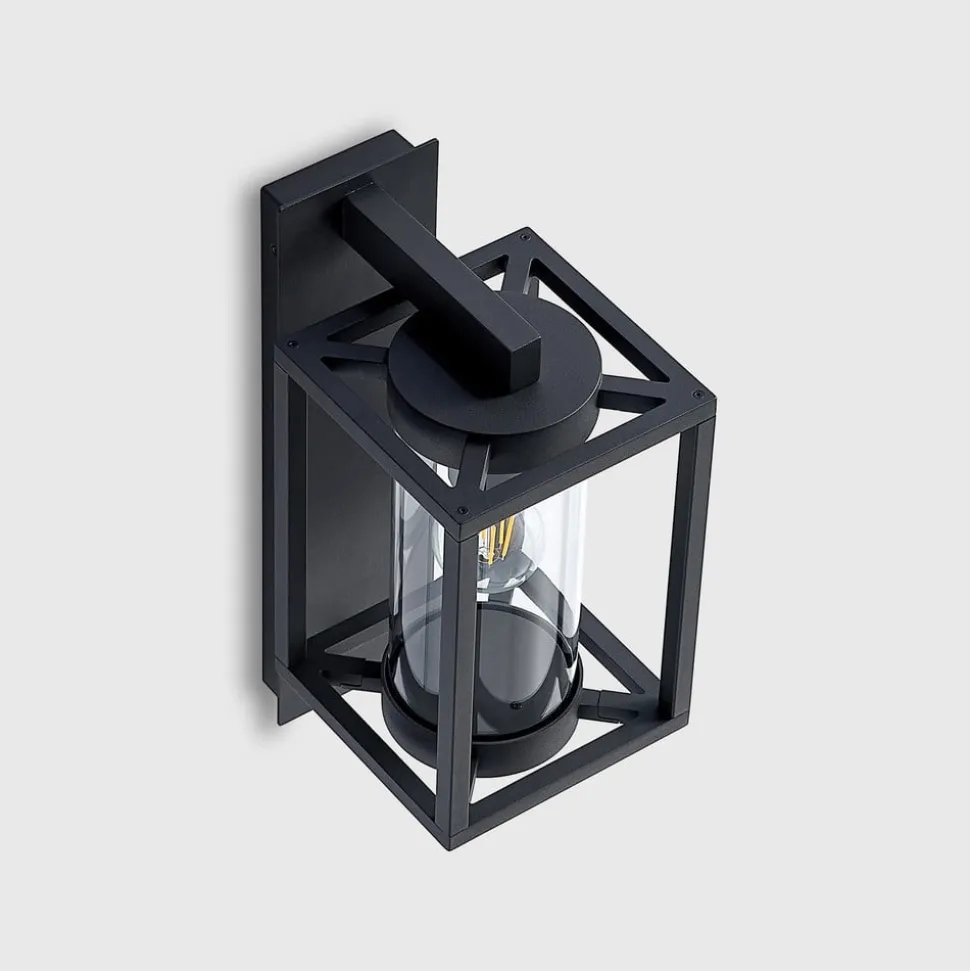 Lucande udendørs væglampe Ferda, sæt med 2, antracit, IP44