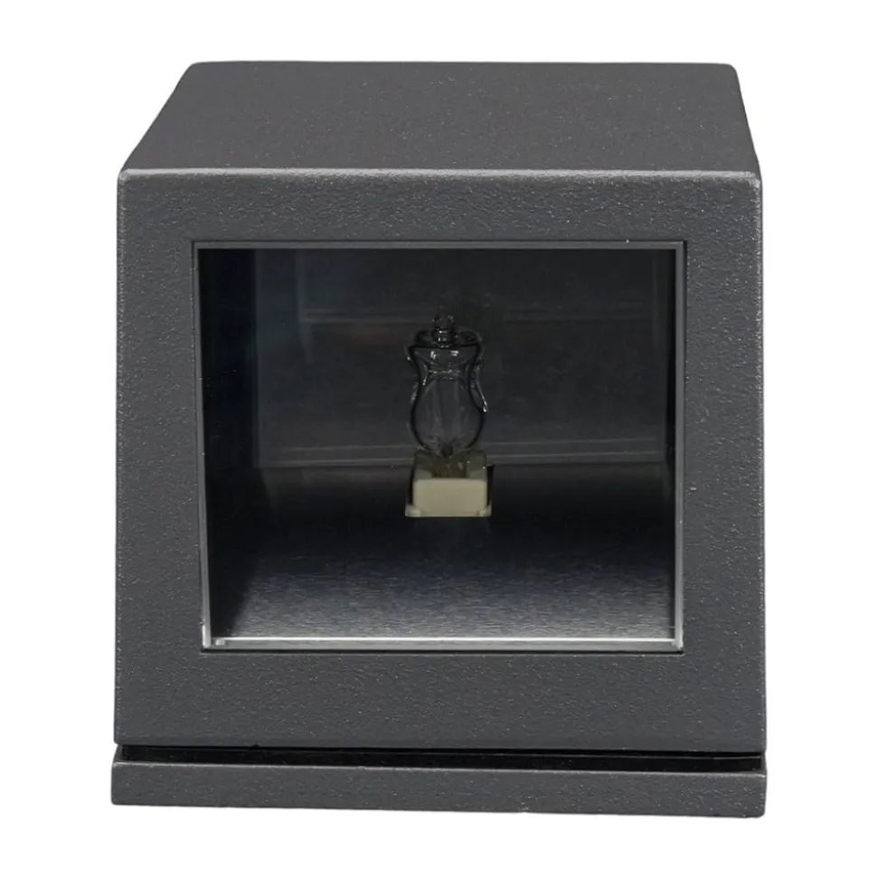 Lucande udendørs væglampe Maurice, antracit, metal, IP54