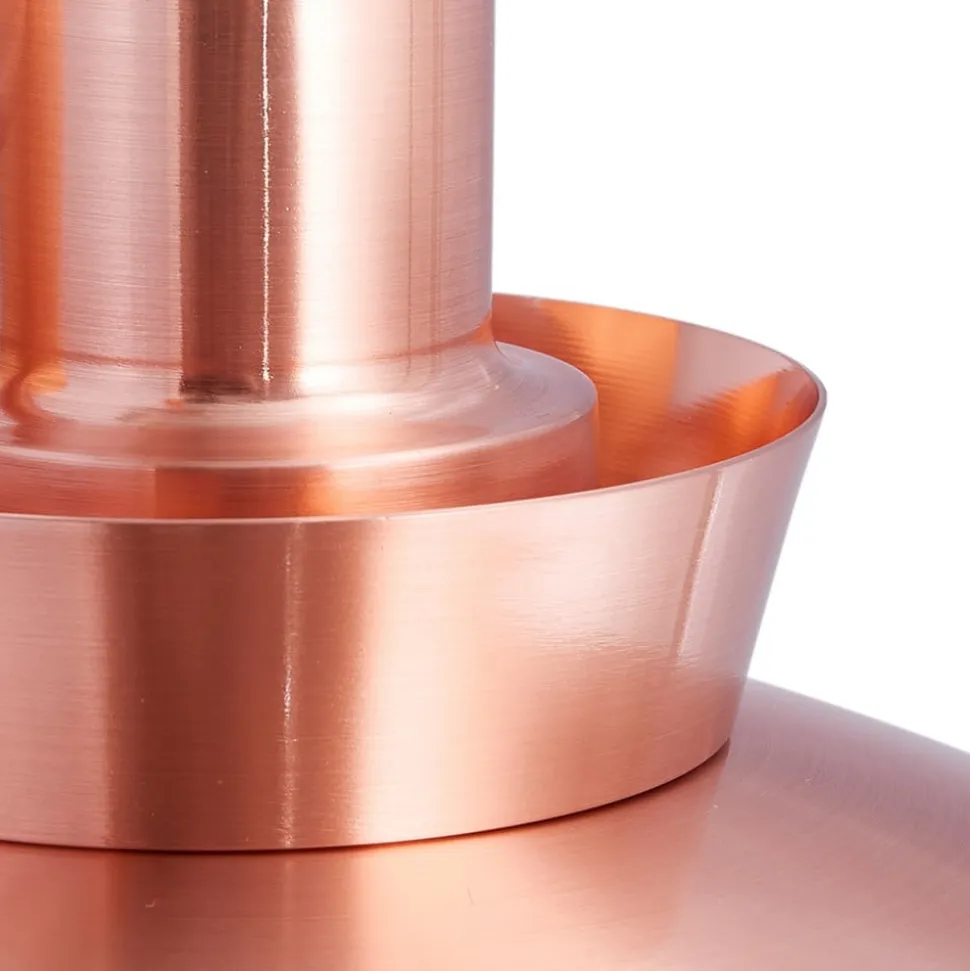 Lucande udendørs væglampe Thais, kobberfarvet, stål