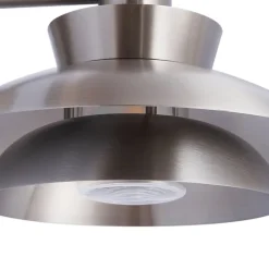 Lucande udendørs væglampe Thais, stål, Ø 25 cm