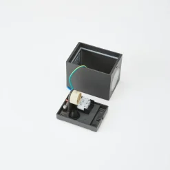 Lucande udendørs væglampe Xava, downlight, antracit, GU10