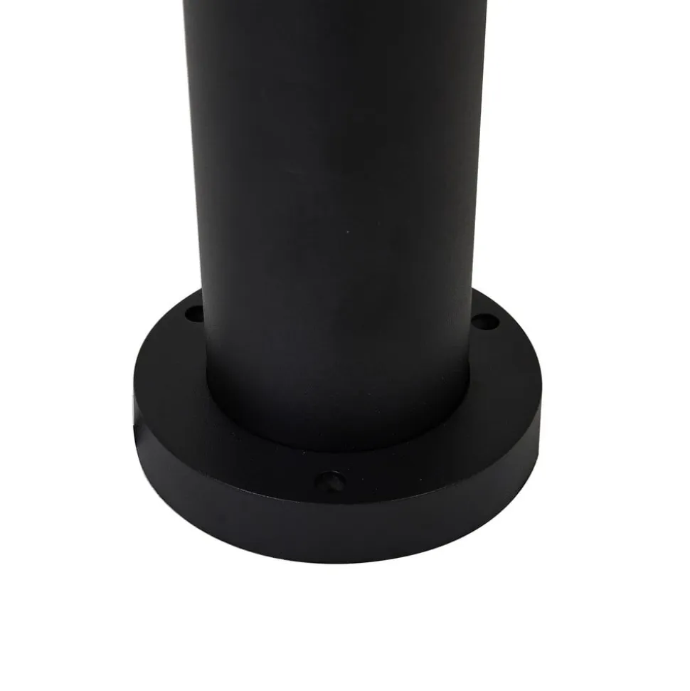 Lucande udendørslampe Alivaro, sort, 220 cm, E27, IP65