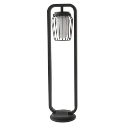 Lucande vejlampe Chandan, 90 cm, antracit, aluminium