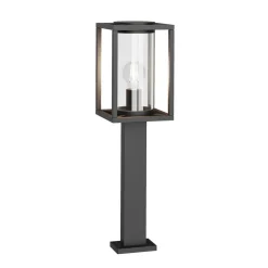 Lucande vejlampe Ferda, 60 cm, antracit, IP44