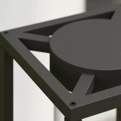 Lucande vejlampe Ferda, 100 cm, antracit, IP44