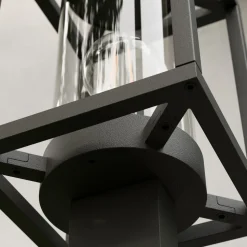 Lucande vejlampe Ferda, 100 cm, antracit, IP44