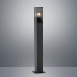 Lucande vejlampe Fiola, 80 cm, antracit, IP54