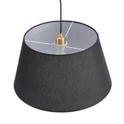 Lucande væglampe Beleza, højde 150 cm, kan trækkes ud, tekstil