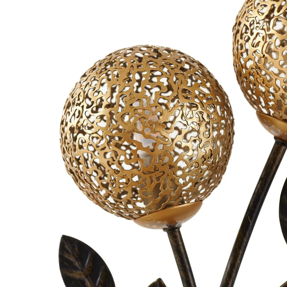 Lucande væglampe Evory, 30 cm, 2 lyskilder, sort/guld, G9