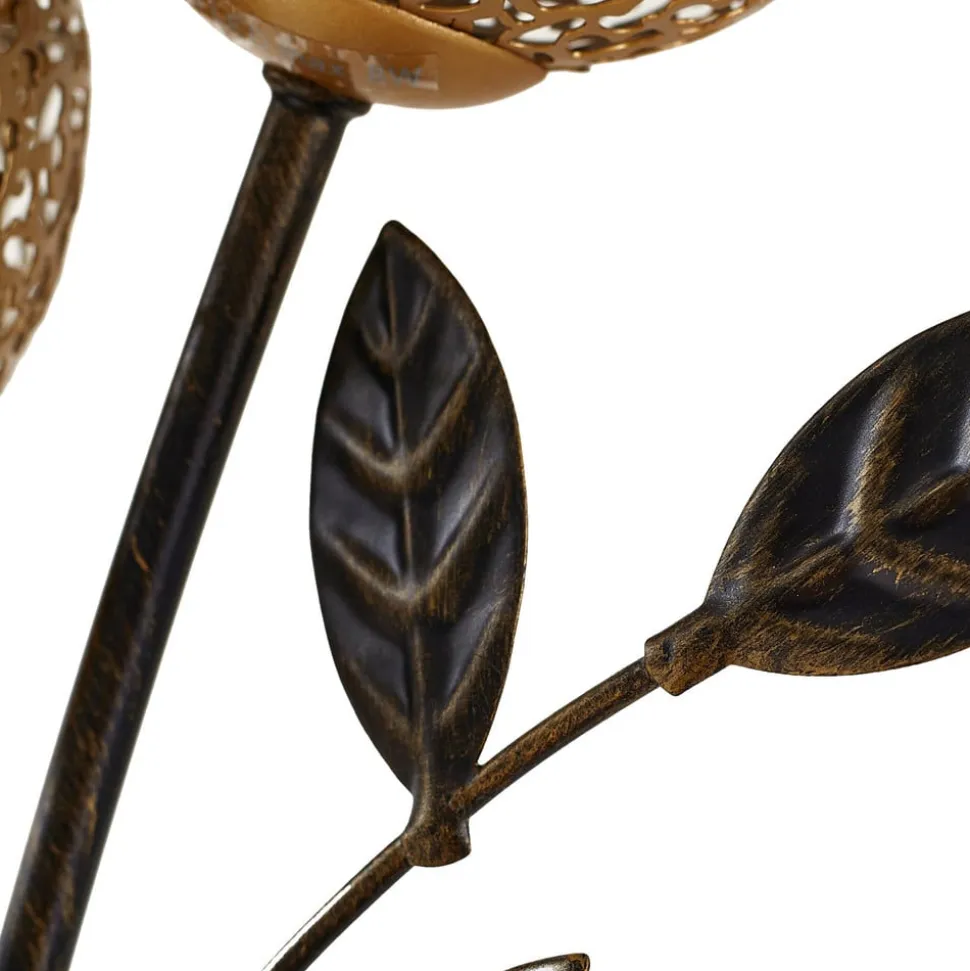 Lucande væglampe Evory, 30 cm, 2 lyskilder, sort/guld, G9