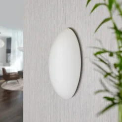 Lucande væglampe Jemima, 24 cm, glas, elliptisk