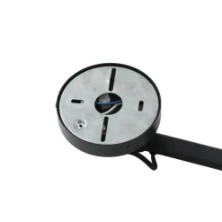 Lucande væglampe Silka, sort, metal, 9,5 cm høj