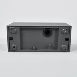 Lucande væglampe Xava, op/ned, antracit, 2 lyskilder, GU10