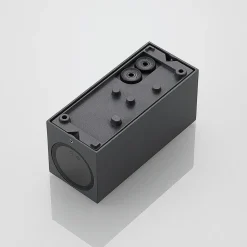 Lucande vægspot Lavina, 17 cm, antracit, 2 lyskilder, 4 stk