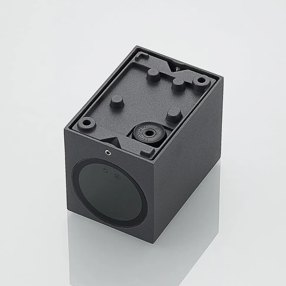 Lucande vægspot Lavina, 10 cm, antracit, GU10, 1 lyskilde.