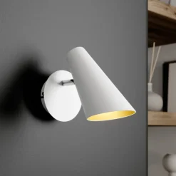 Lucande Wibke væglampe i hvid