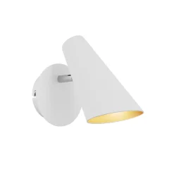 Lucande Wibke væglampe i hvid