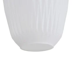 Lucande-pendel Quinara, 3-lys, opal, glas, Ø 52 cm