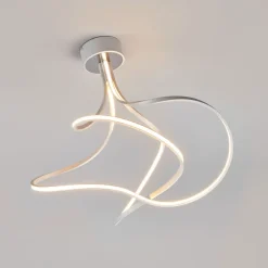 Lungo alu LED-loftlampe, højde 42 cm