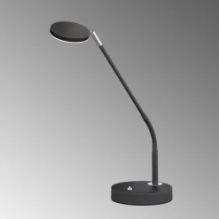 Lunia LED-bordlampe, kan dæmpes, sandet sort