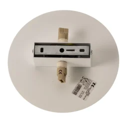 Lunia New væglampe, hvid, Ø 20 cm