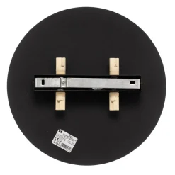 Lunia New væglampe, sort, Ø 30 cm