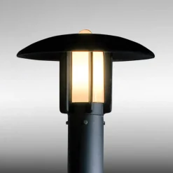 Lygtepæl Heimdal, højde 200 cm, sort