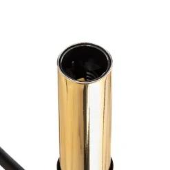 Lysekrone Ampli, sort/guld, 6 lyskilder