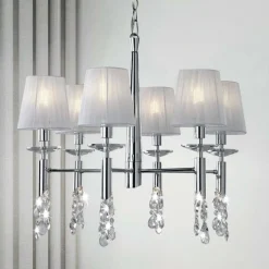 Lysekrone Lilja 6-lys