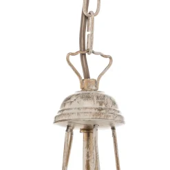 Lysekrone Malbo med 5 lyskilder i hvid