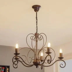 Lysekrone Mauro, 5 lyskilder