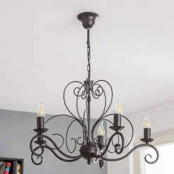 Lysekrone Mauro, 5 lyskilder