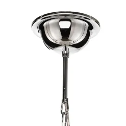 Lysekrone Retro, 16-flammet, krom