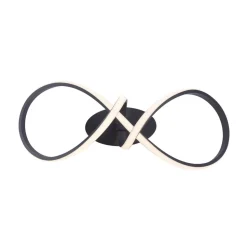 Maria LED-loftlampe, kan dæmpes, sort