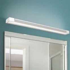 Marilyn LED-spejllampe, hvid, drejbar 90 cm