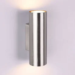 Marley væglampe med mat nikkelfinish